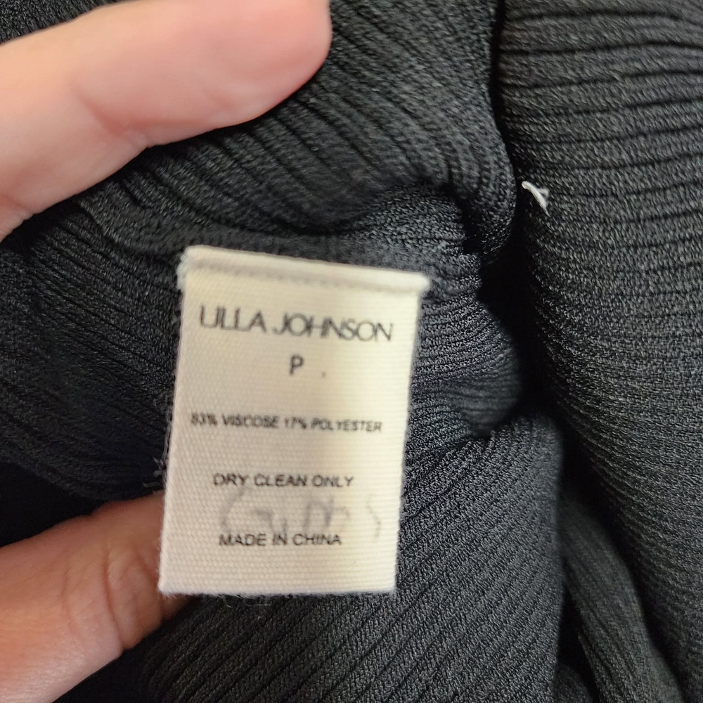 Ulla Johnson Black Ruffle Skirt Set - Picture 9 of 9